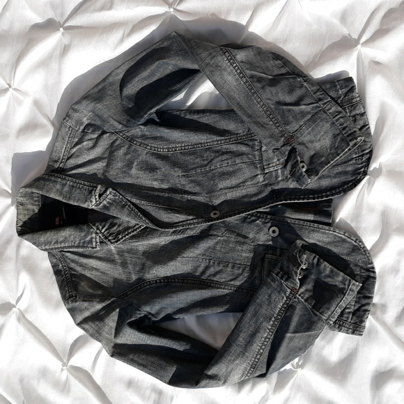 Diesel Size XS 100% Cotton Denim Jean Jacket - Picture 7 of 17